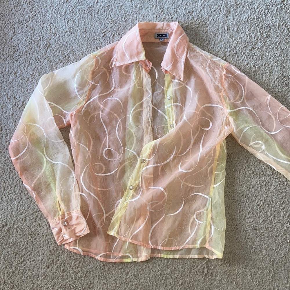 Sheer Pastel Coverup